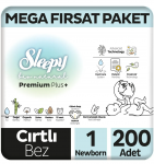 Sleepy Bio Natural 1 Beden 200 Adet resim