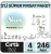 Sleepy Bio Natural 4 Beden 246 Adet Bebek Bezi