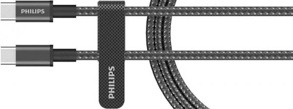 Philips USB-C to USB-C 60W Şarj Kablosu (1 m)