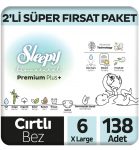 Sleepy Bio Natural 6 Beden 138 Adet resim