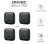 Onvec Smart Tag 4lü