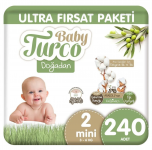 Baby Turco Doğadan 2 Beden 240 Adet resim