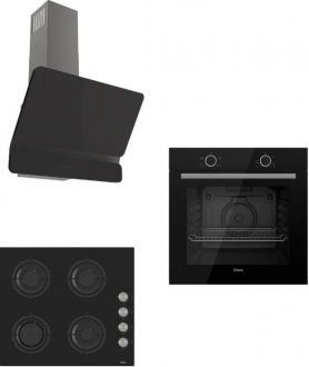 Ferre Svart Cs Serisi Lux Ankastre Set Ankastre Set CS205 + XE61CS + D080