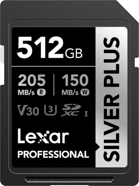 Lexar Professional Silver Plus SD (512 GB)