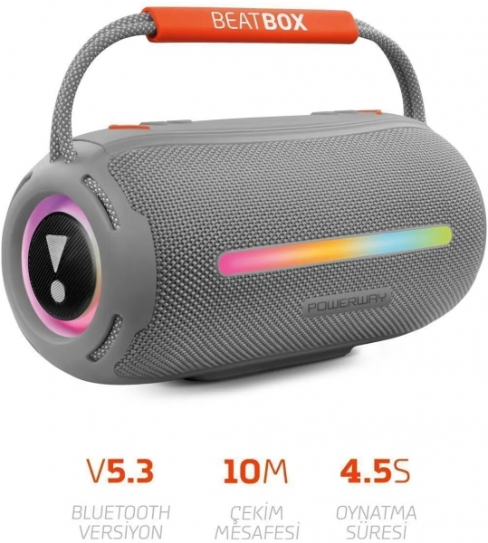 Powerway BeatBox Bluetooth Hoparlör