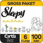 Sleepy Extra Günlük Aktivite 6 Beden 100 Adet resim