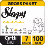 Sleepy Extra Günlük Aktivite 7 Beden 100 Adet resim