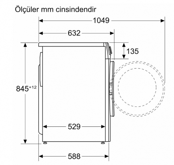 Profilo CGA25202TR Çamaşır Makinesi