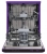Regal BM 514 Mor Bulaşık Makinesi