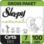 Sleepy Natural 7 Beden 100 Adet resim