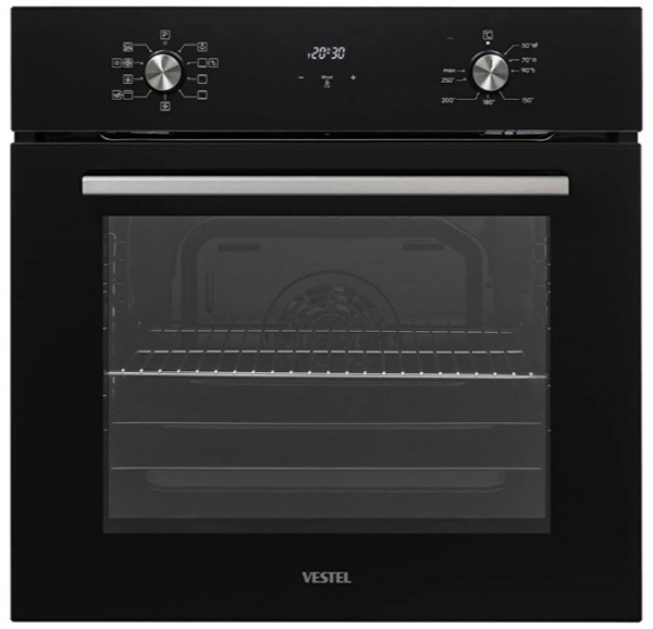 Vestel 81 Siyah 3'lü Ankastre Set AO-6104 YS-DG + AF-7684 YS + AD-63340 S