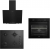 Arçelik Black Star Ankastre Set OCD T 651-2 ES + AFC 330 S + ADE 606-2 S