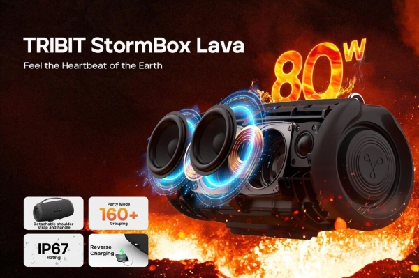 Tribit StormBox Lava Bluetooth Hoparlör
