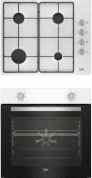 Beko Beyaz Ankastre Set BOMD D 6110 EB + BFM 310 B +