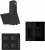 Siemens & Ferre Caserta 166 Ankastre Set SS205 + HB011FBA1T + D086