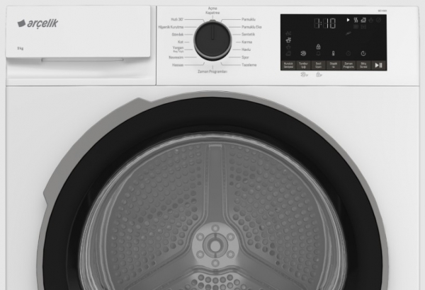 Arçelik 901 KMX Isı Pompalı Kurutma Makinesi