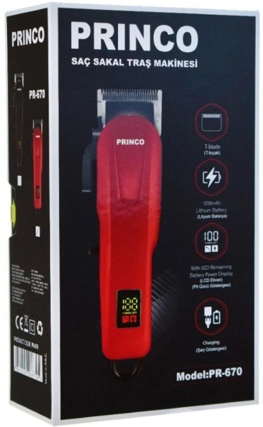 Princo PR-670 Saç Kesme Makinesi