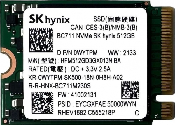 SK Hynix BC711 SSD