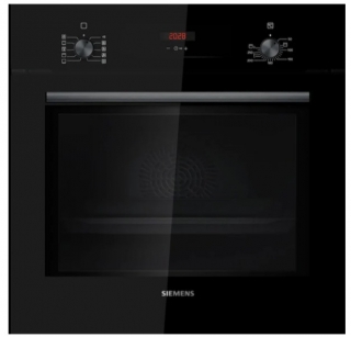 Siemens - Ferre Siyah Ankastre Set SS205 + HB012FBB1T + D086