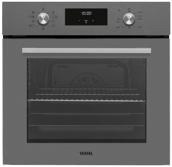 Vestel Set 2 Gri Ankastre Set AO-65104 GDG-DW + AF-7684 YG + AD-63340 G