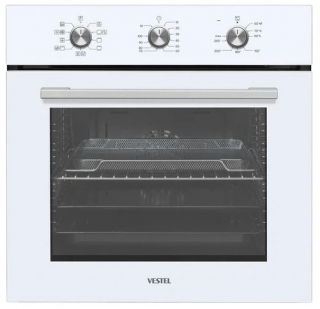 Vestel Eğik Beyaz Ankastre Set AO-65104 B + AF-6682 B-LF + AD-63340 B