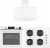 Vestel Lightfry Beyaz Ankastre Set AO-65104 B + AF-8785 YB + AD-63330 B