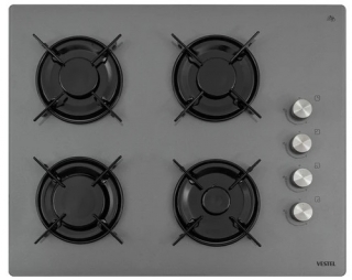 Vestel 2'li Gri Ankastre Set AO-65104 G + AF-7684 YG +