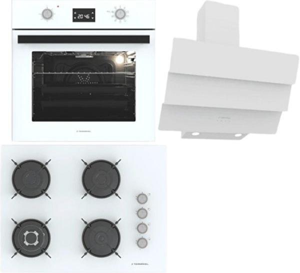 Termikel Beyaz Ankastre Set BH P7194C W + BO O6555C W + CH S6532C WW