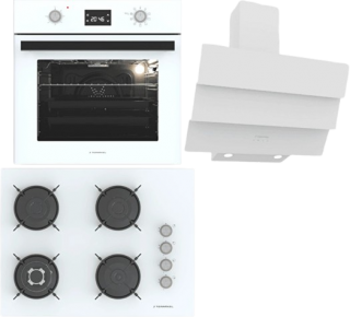 Termikel Beyaz Ankastre Set BH P7194C W + BO O6555C W + CH S6532C WW