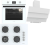 Termikel Beyaz Ankastre Set BH P7194C W + BO O6555C W + CH S6532C WW
