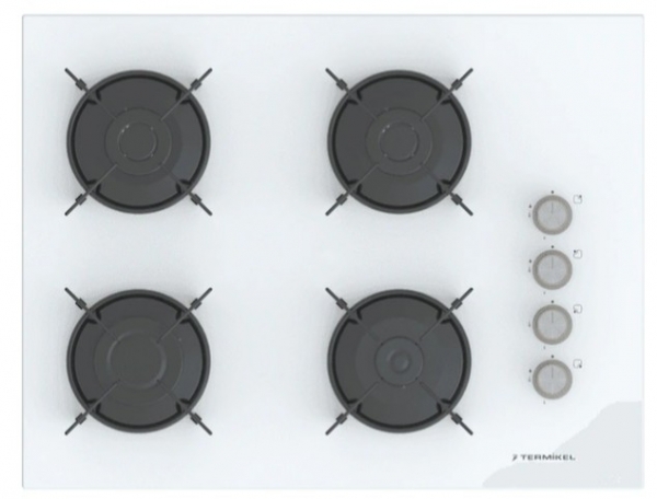 Termikel Beyaz Ankastre Set BH P7144C W + BO O6555C W + CH S6532C WW