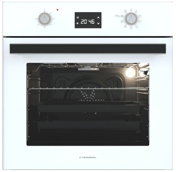 Termikel Beyaz Ankastre Set BH P6144C W + BO O6555C W + CH S6532C WW