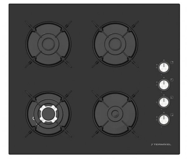 Termikel Siyah Ankastre Set BH P6194C B + BO O6555C DB + CH C6532C BB