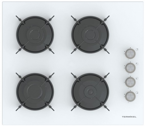 Termikel Beyaz Ankastre Set BH P6144C W + BO O64D5C W + CH S6532C WW