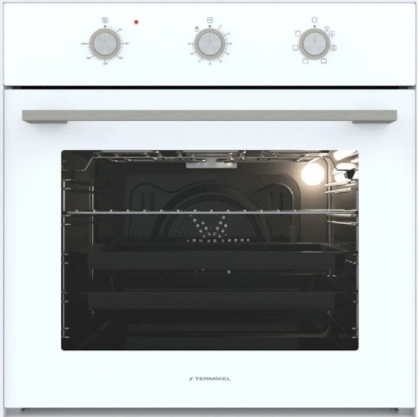 Termikel Beyaz Ankastre Set BH P6194C W + BO O6435C W + CH S6532C WW