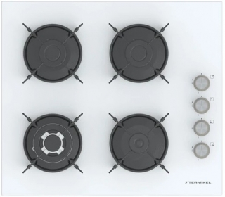 Termikel Beyaz Ankastre Set BH P6194C W + BO O6435C W + CH S6532C WW