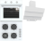 Termikel Beyaz Ankastre Set BH P6194C W + BO O6435C W + CH S6532C WW