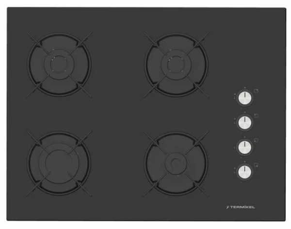 Termikel Siyah Ankastre Set BH P7144C B + BO O64D5C B + CH S6532C BB