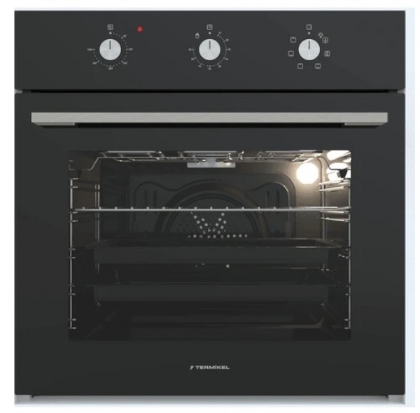 Termikel Siyah Ankastre Set BH P7194C B + BO O6435C B + CH S6532C BB