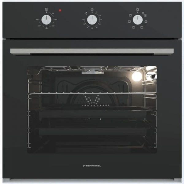 Termikel Siyah Ankastre Set BH P6194C B + BO O6435C B + CH C6532C BB