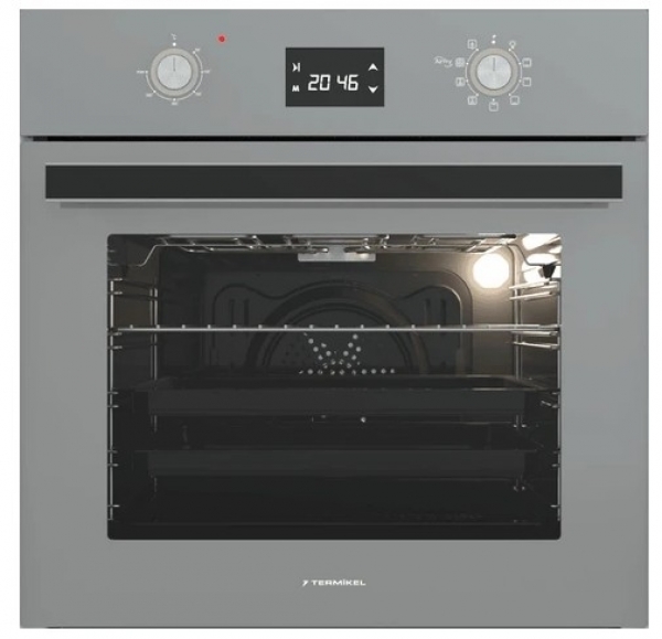 Termikel Gri 2'li Ankastre Set BH P6194C A + BO O6555C A +
