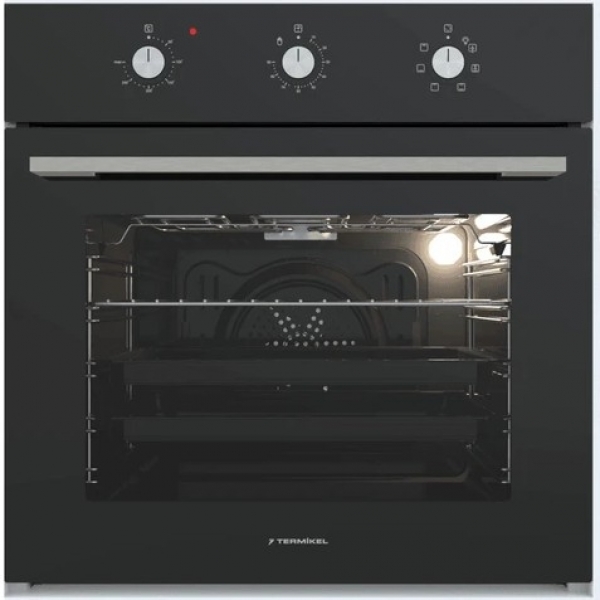 Termikel Siyah Ankastre Set BH P7144C B + BO O6435C B + CH S6532C BB
