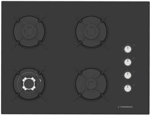 Termikel Siyah Ankastre Set BH P7194C B + BO O6435C B +