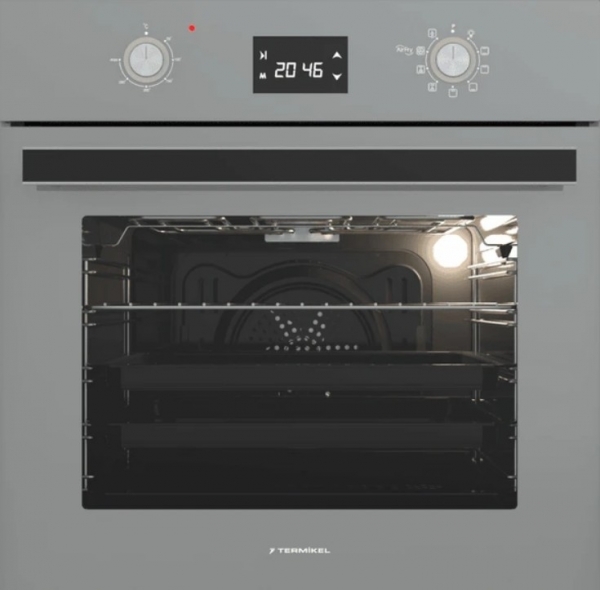 Termikel 2'li Gri Ankastre Set BH P6194C A + BO O6555C A +