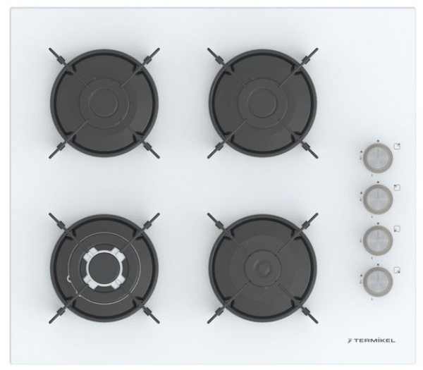Termikel 2'li Beyaz Ankastre Set BH P6194C W + BO O64D5C W +