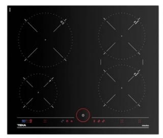 Teka Siyah Ankastre Set IT 6450 IKNOB + HAK 629 BK + TVT 60