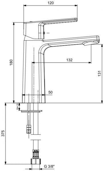 E.C.A. Royal 102188666 Lavabo Bataryası