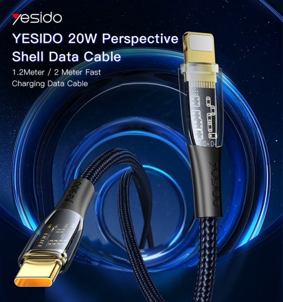 Yesido CA102 20W Şarj Kablosu