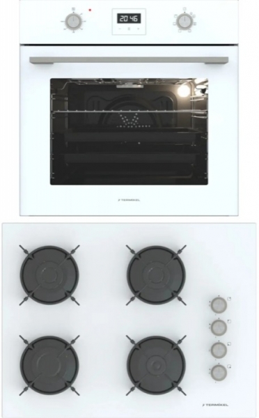 Termikel Ankastre Set BH P7144C W + BO O64D5C W +