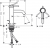 Hansgrohe Tecturis S 73310140 Lavabo Bataryası